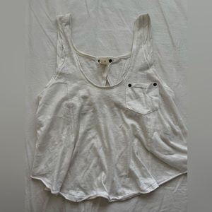 Off-white Flowy Tank Top